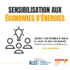 Soirée évènement sensibilisation aux économies d'énergies