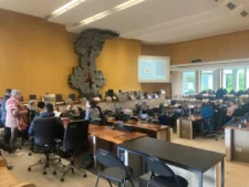 Sensibilisation des agents des collèges à la réduction de l'empreinte carbone.