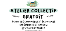 Atelier collectif pour des commerces économes en énergie et en eau.
