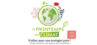 Affiche printemps du climat avec la Maif