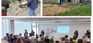 Visite de récupération d'eau de pluie en logement collectif au Rheu, ALEC du Pays de Rennes